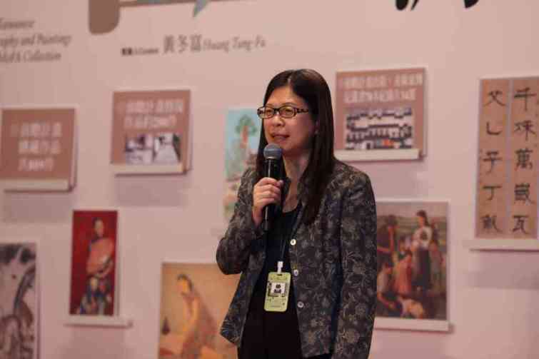▲國美館長陳貺怡表示，國美館執行「重建臺灣藝術史」計畫，2018年起陸續典藏800餘件作品，以及完成為數眾多的修復、研究策展、推廣教育、數位互動應用等項目。（國美館提供）