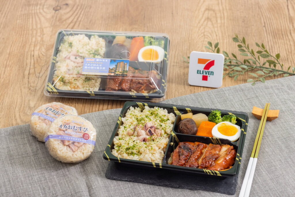7-ELEVEN與加賀屋聯名系列商品共有6款涵蓋主食、點心涼菜等類別,均使用由總料理長監修的加賀屋秘製白高湯入菜,美味精緻度與品質都不亞於現做料理!