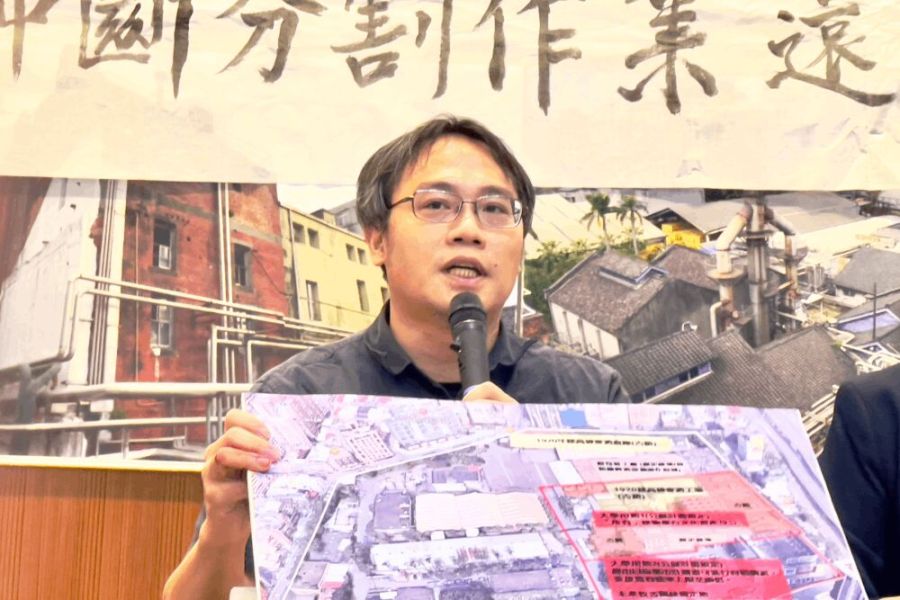 【建國啤酒廠4-2】北科大鯨吞用地惹議 黃俊達:行政院沒有重視文化資產 191 照片來源:CNEWS匯流新聞網記者邱璽臣攝影