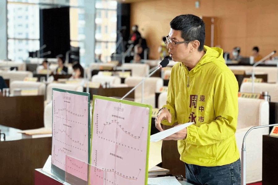 【有影】指台中市府跨局處交通改善平台跳票 周永鴻:盧秀燕去年答應至今沒進展 214 照片來源:台中市議員周永鴻臉書