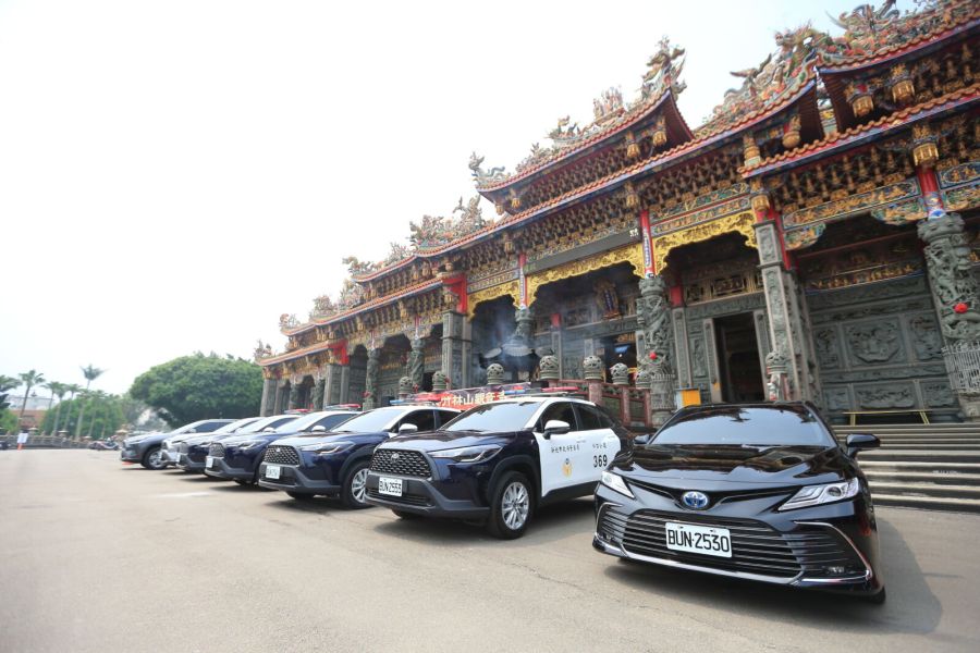 竹林山觀音寺霸氣捐7輛警用巡邏車 黃火旺:為新北治安盡一份心力 208 竹林山觀音寺霸氣捐7輛警用巡邏車 黃火旺:為新北治安盡一份心力 207