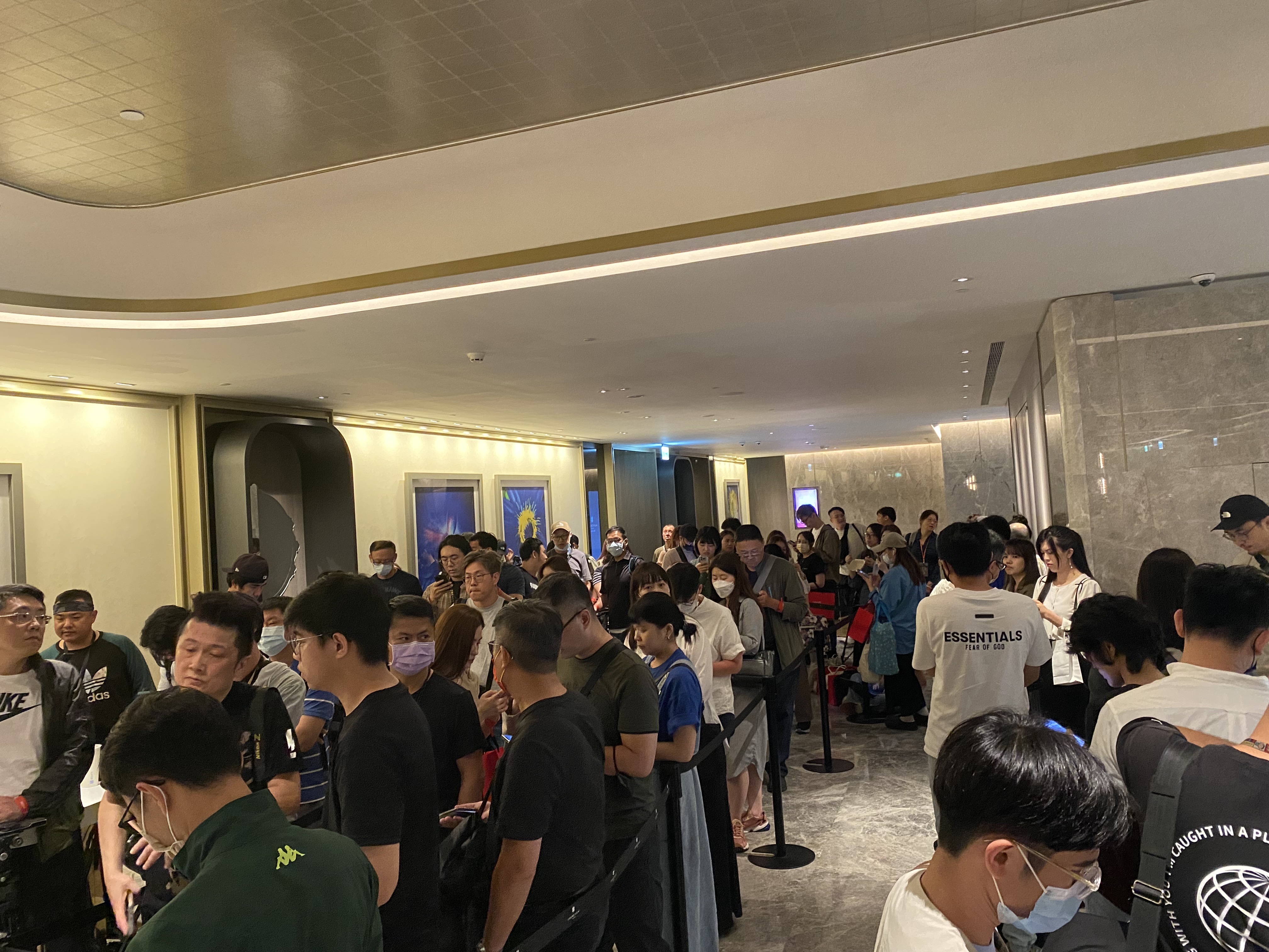 孫藝珍記者會吸引大陣仗媒體參加。圖/田瑜萍攝