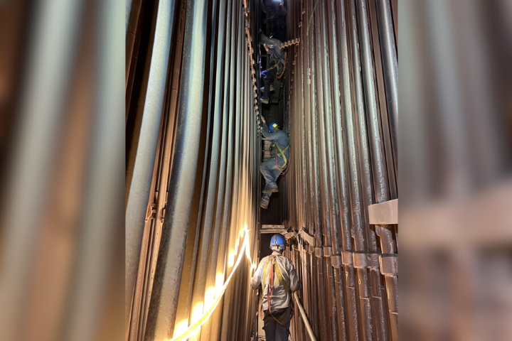 和平電廠1號機搶修完畢,今日中午已開始併聯發電。圖/取自台灣電力公司官網