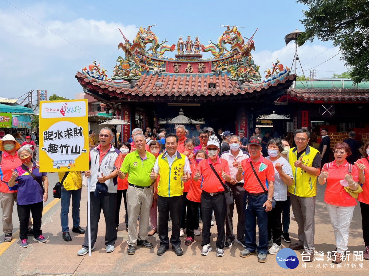 紫南宮土地公阿伯是眾所公認非常靈驗的。(竹山公所提供)