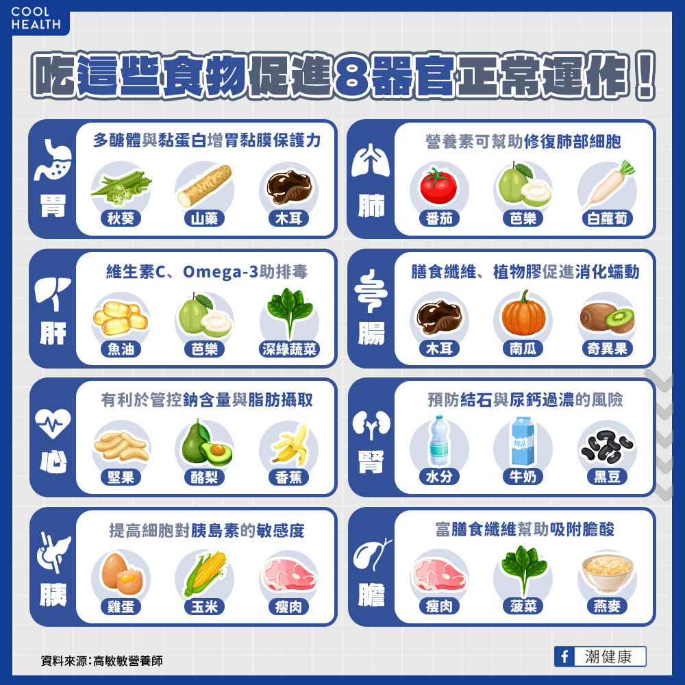 對待身體要比對愛人更細心! 「這樣吃」促進身體器官正常運作 對待身體要比對愛人更細心! 「這樣吃」促進身體器官正常運作