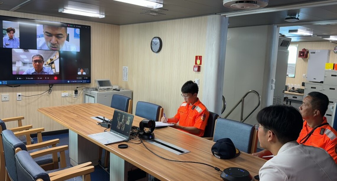 印尼籍漁工身體不適 海巡啟動遠距視訊醫療