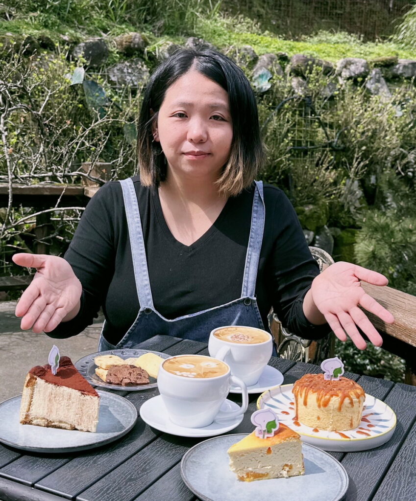 擅長烘焙的韻淑喜歡在蛋糕、鹹派加入在地優質農產品