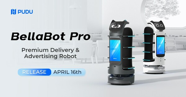 Pudu Robotics推出針對餐飲及零售業的服務機械人BellaBot Pro,具備全新人工智能、安全性及市場營銷功能