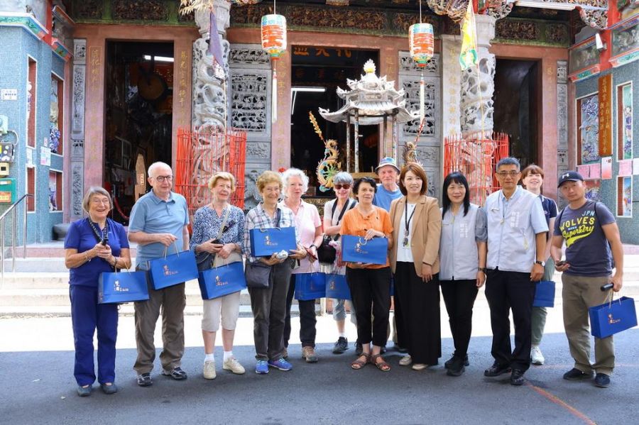 法國旅行團來嘉義市 深度體驗家將文化
