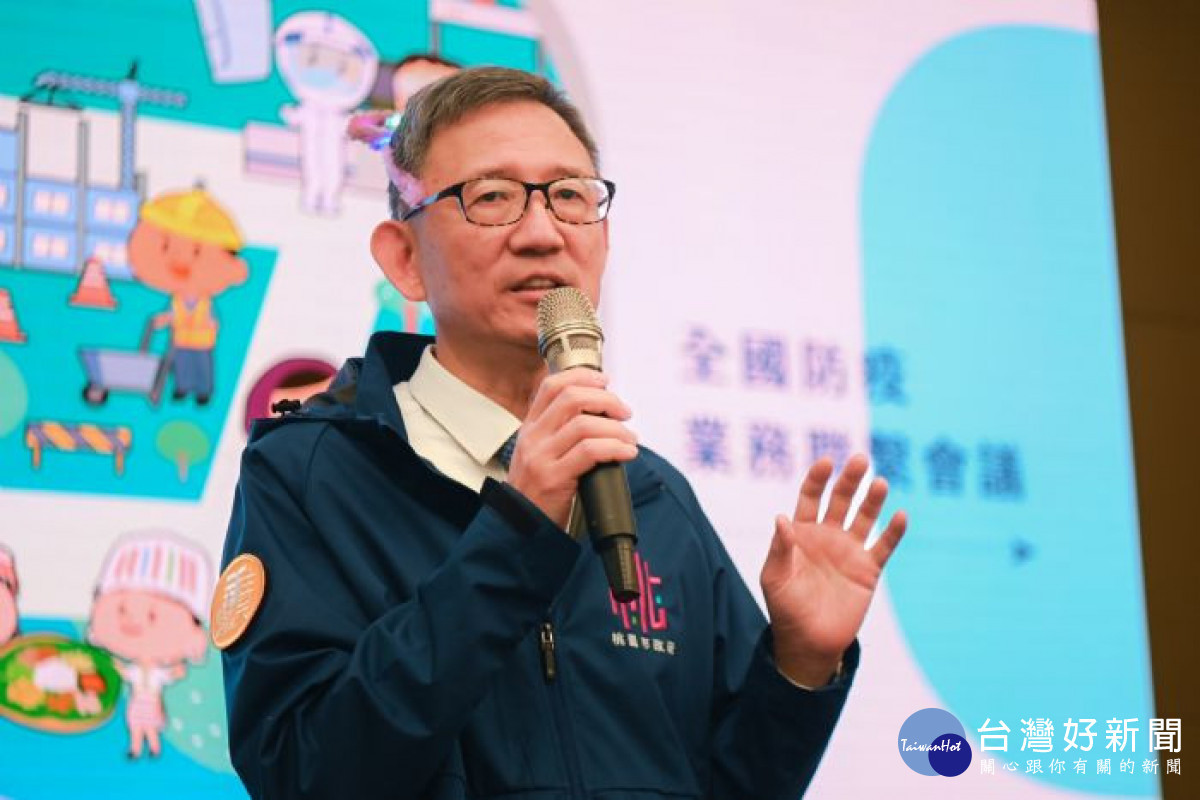 王副市長致詞。<br /><br />
