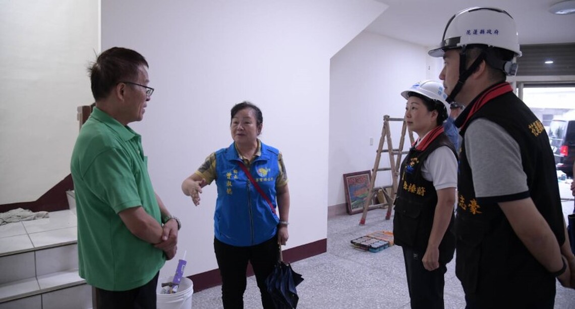 徐榛蔚視察壽豐鄉民宅災損狀況 全力協助鄉親度過難關