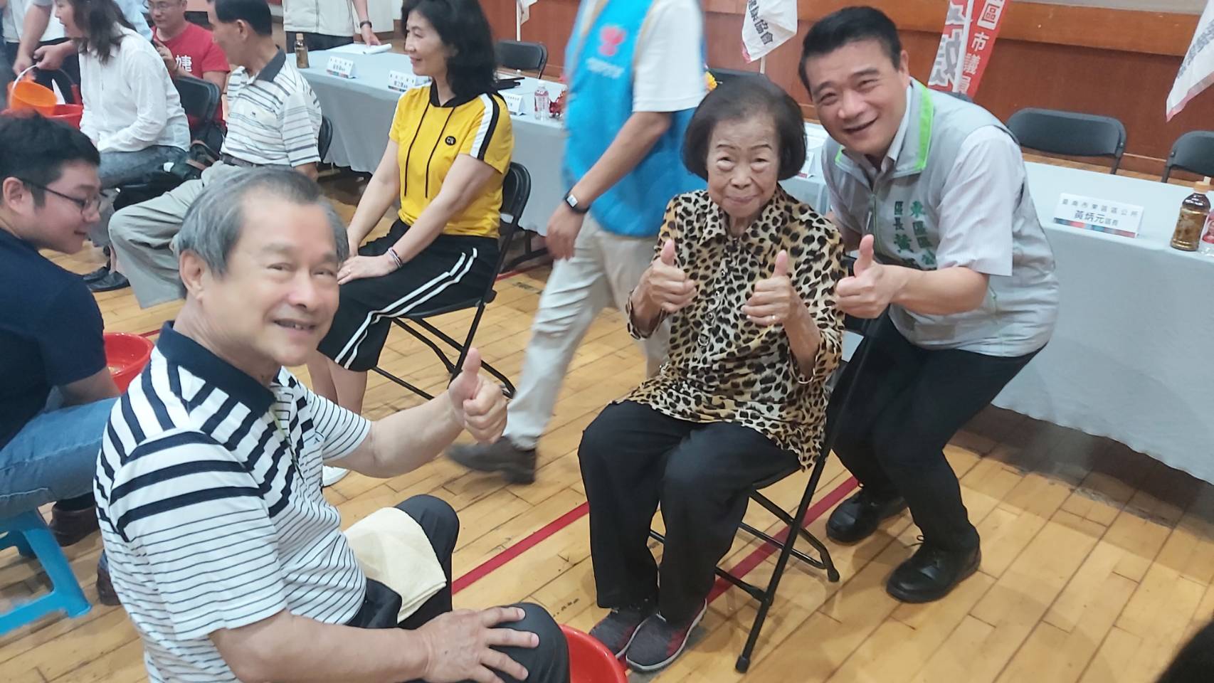▲府城防癌抗癌健康協會舉辦「113年度百善孝為先-弘揚孝道三部曲活動」，5/4日邀民眾一同來為長輩沐足。（圖／記者陳彥霖攝）