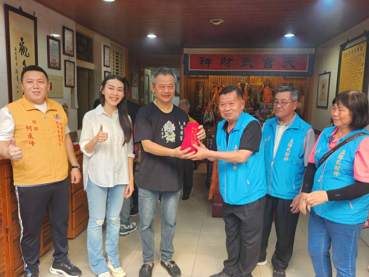 台南市德財宮迎接頭城鎮安宮南巡進香活動順利圓滿