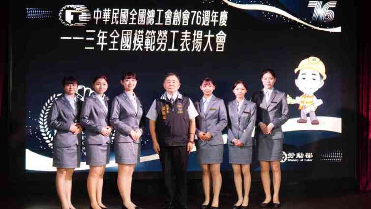 ▲中華民國全國總工會理事長温國銘表示，感謝全國千萬位勞工在工作領域的辛苦耕耘及付出，因為有你們付出和汗水，讓經濟持續發展，也穩定社會運作。（記者林明佑翻攝）