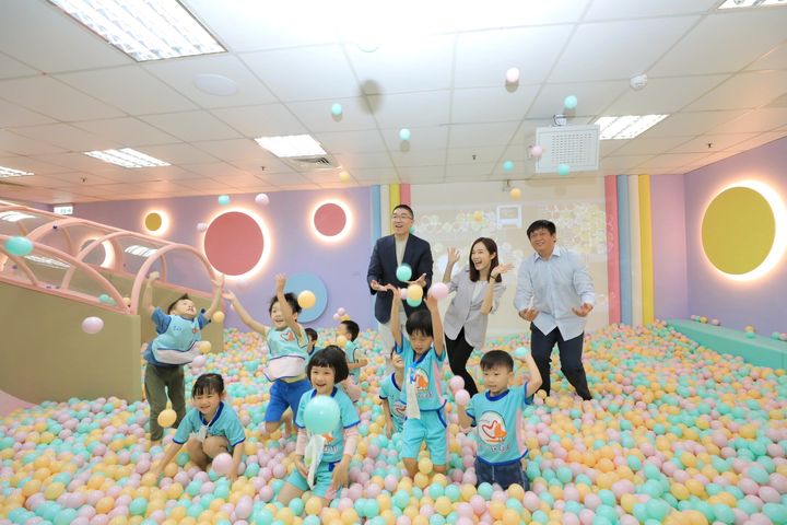 幼兒園可包場!一起來搭小火車 基隆安樂室內兒童樂園啟動