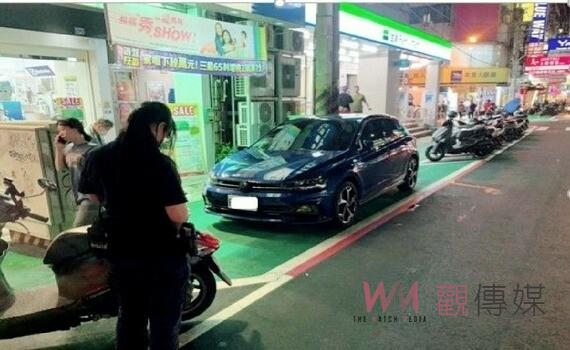中市警執法維護行人路權!加強取締標線型人行道違規占用