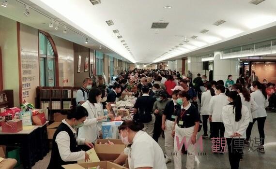 台中慈濟醫院愛心惜福市集!募心募愛捐助花蓮震災