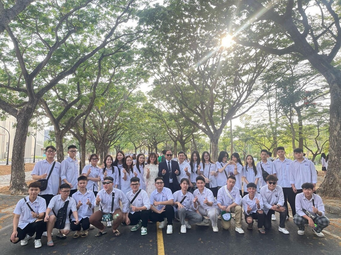 漾新聞|越南陶維慈高中師生參訪高雄大學