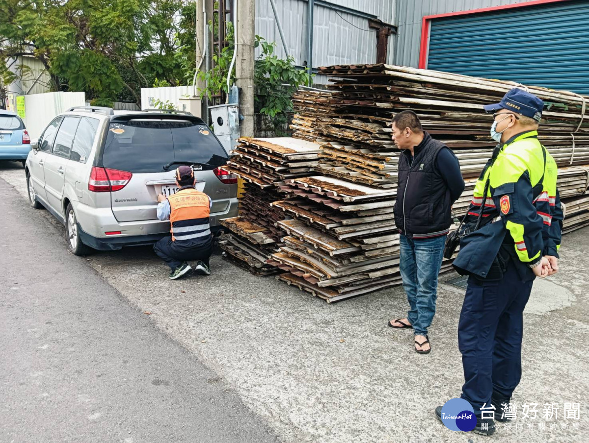 科技大執法,辨識系統讓註銷無所遁形。圖/彰化監理站提供