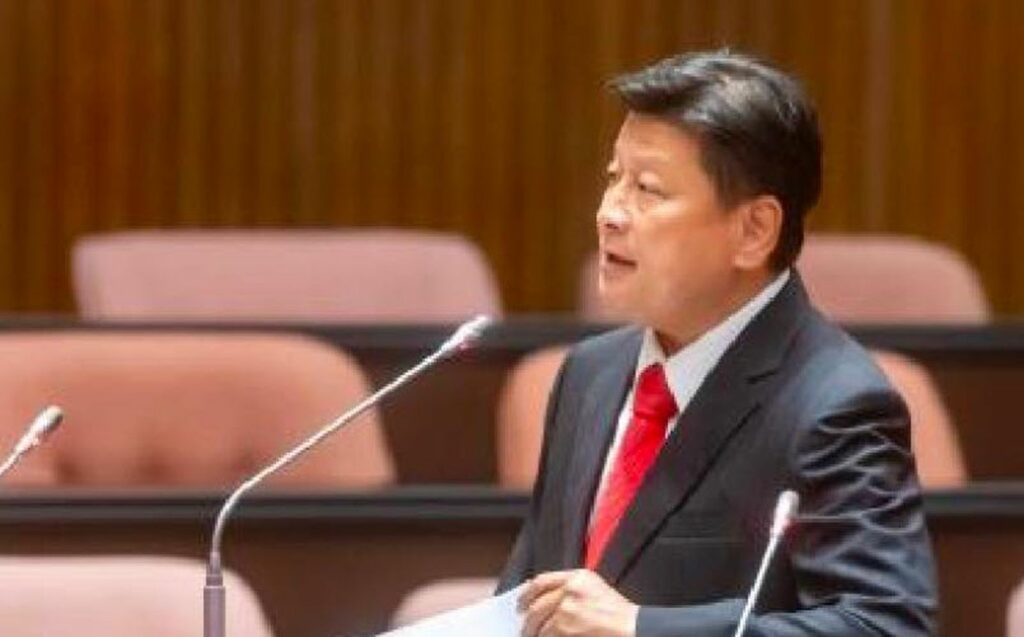 傅崐萁委員以國民黨政策會執行長及立法院黨團總召身分,偕同多位黨籍立委赴大陸訪問