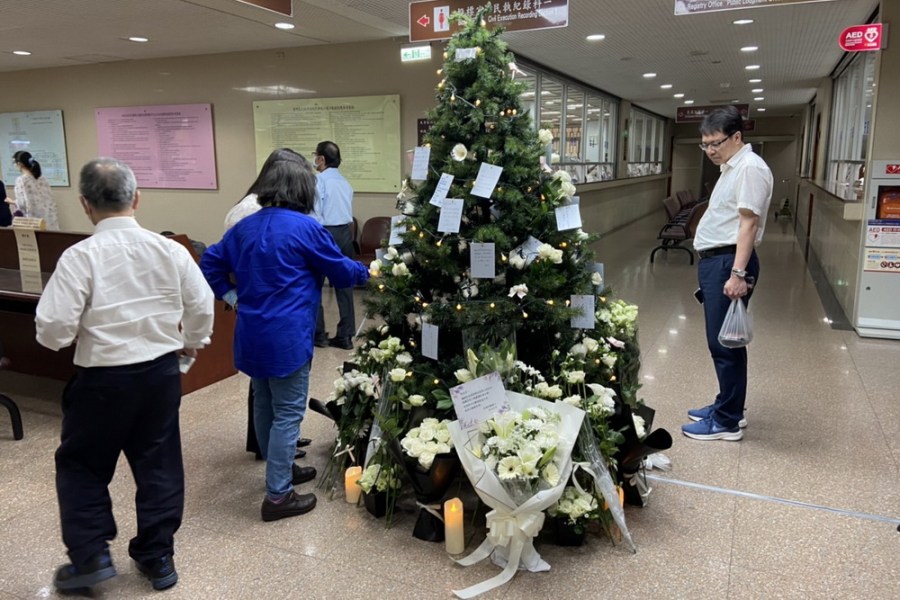 慟法官離世 法界白花運動送行 204 慟法官離世 法界白花運動送行 203