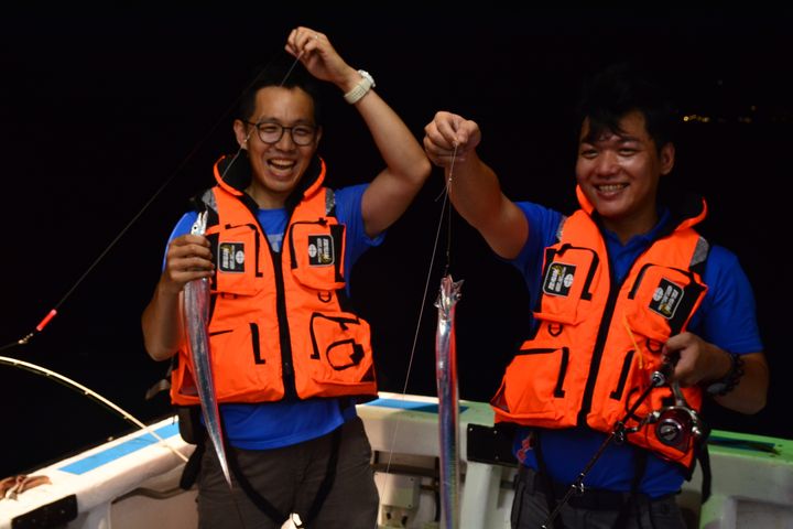 深澳夜釣行程深受遊客喜愛。 圖:新北市政府漁業及漁港事業管理處/提供