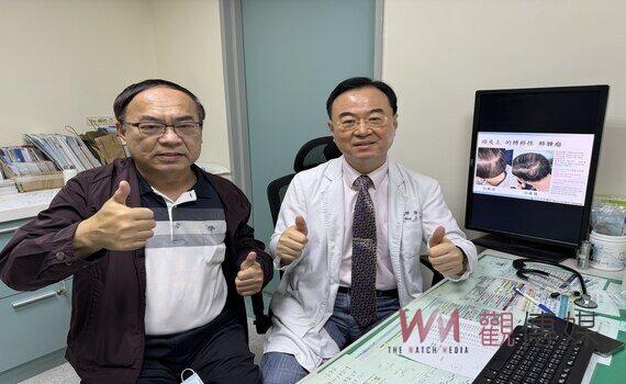 頭皮腫瘤、落髮竟是肺癌轉移!免疫治療再現濃密黑髮 令人嘖嘖稱奇