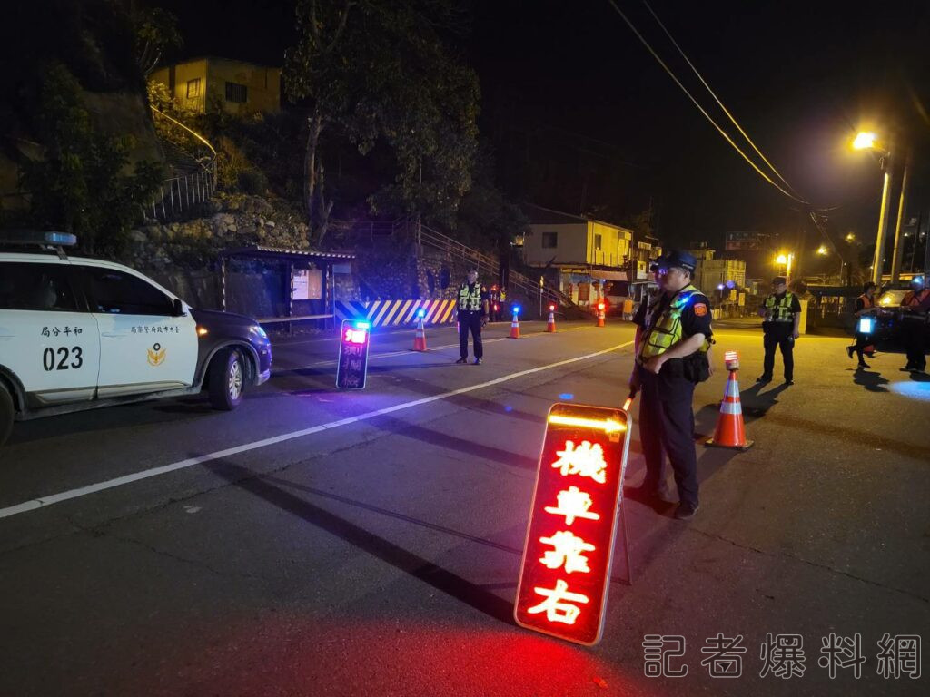 台中警設點攔檢取締改裝噪音車 還原鄉安寧與安全