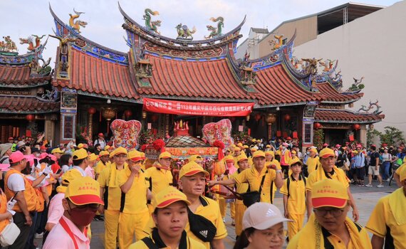 傳承220年! 台中南屯萬和宮老二媽西屯省親遶境起駕