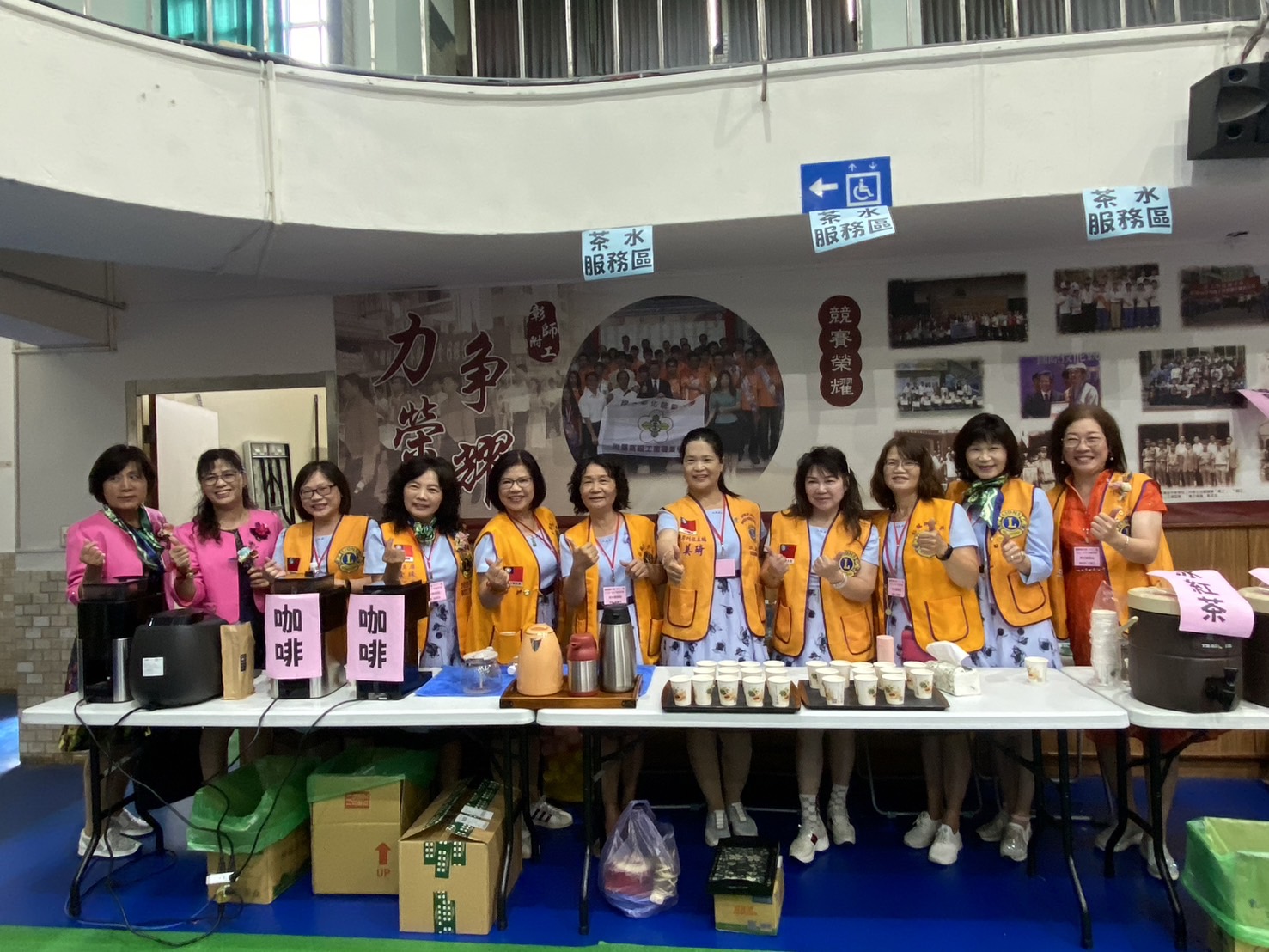 ▲國際獅子會300D-1區2023-2024年度年會，匯聚了來自彰化以及周邊地區的超過千名獅友，共同慶祝一年來的豐碩成果，並展望未來的社區服務新征程。（記者張溎壕攝）
