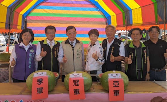 南市府行銷學甲優質西瓜 協助提升瓜農收益