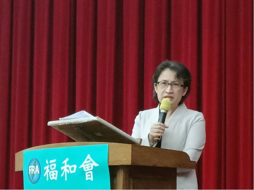 ▲蕭美琴提及全球局勢，呼籲加強台灣國防以維護地區穩定。（圖:記者 陳宜汶 翻攝）