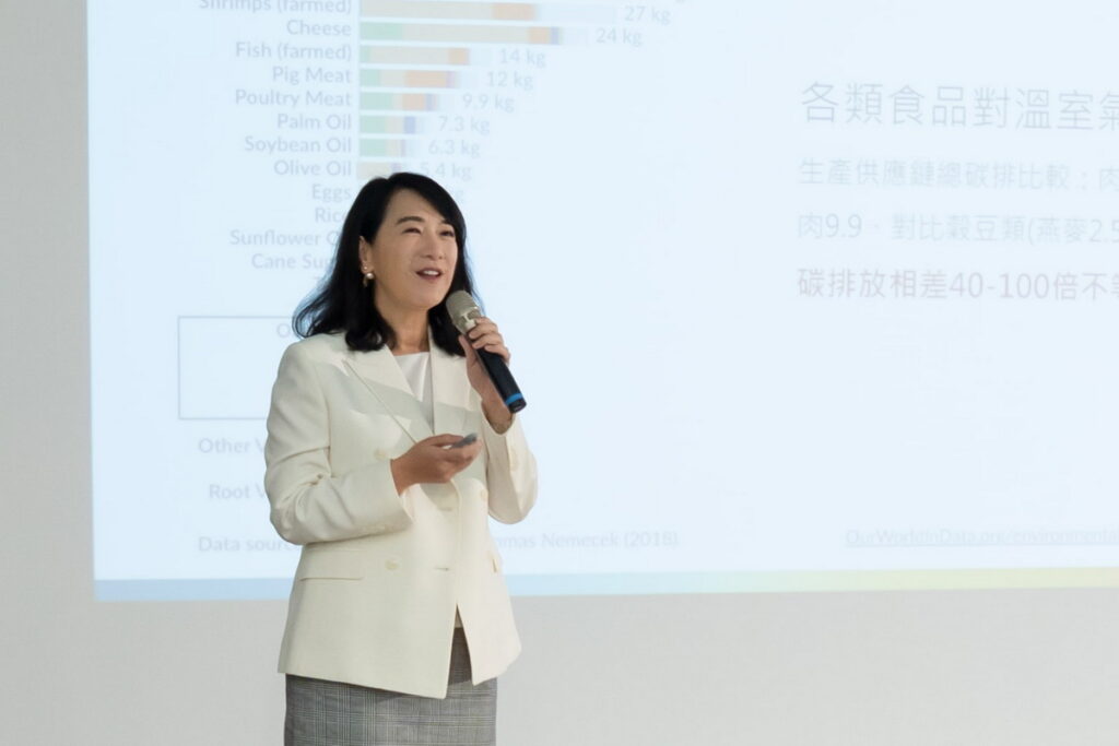佳格食品集團永續長陳文琪表示,響應COP28健康理念,桂格今 (4_22) 發起「吃全穀為地球降溫」首波行動,推動綠色飲食。