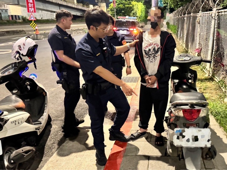 毒癮發作搶超商 跨區圍捕48歲男28分鐘落網 230 cnews204240422a09