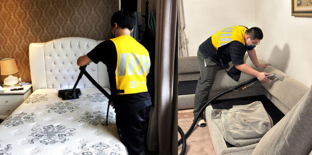 台灣天氣濕悶,避免孩子成為過敏兒,床和沙發的塵蟎要特別留意。