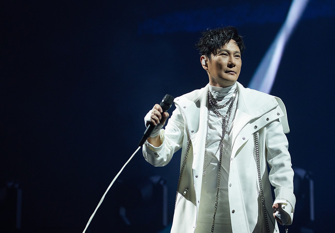 張信哲《未來式終極版世界巡迴演唱會》上週末一連兩天在上海體育場舉辦,共計16萬人參加。圖/潮水音樂提供