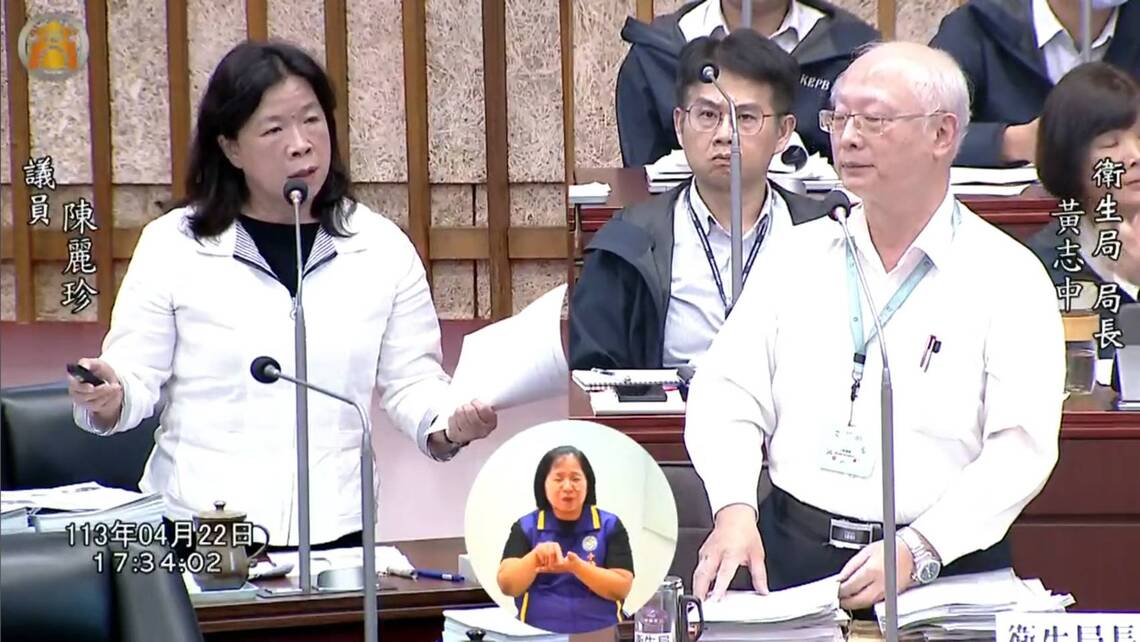 漾新聞|陳麗珍質詢要求解決高雄醫療量能不足問題 爭取中油日照中心已經有譜