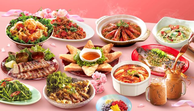 瓦城獻上月亮蝦餅與辣炒牛肉等明星菜色。.jpg