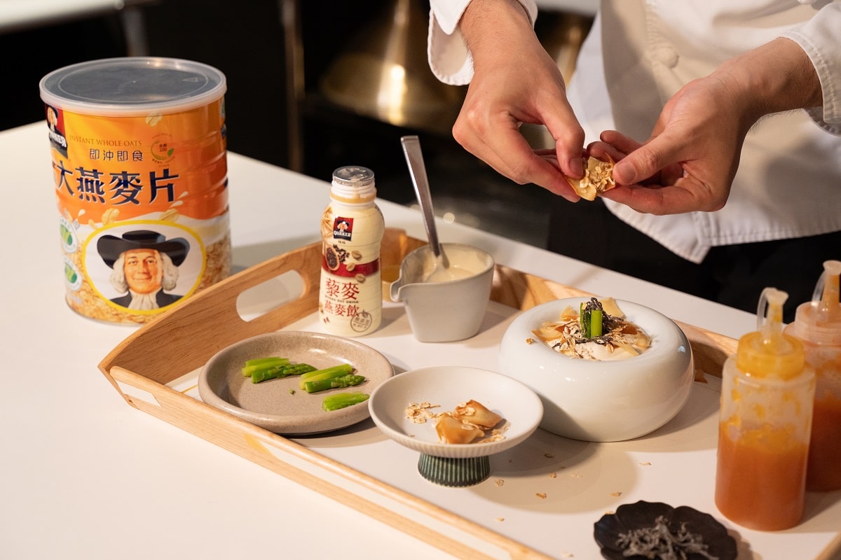 ▲創作型主廚劉淇推視覺系燕麥饗宴-完整菜單、獨家優惠於佳格健康GO公開。