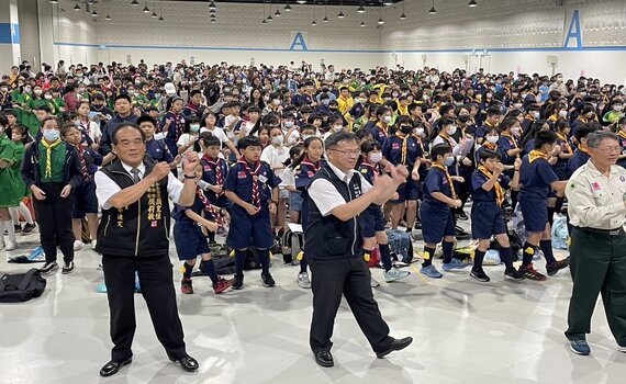 培養學生團隊合作精神 中市幼童軍聯團活動 寓教於樂!