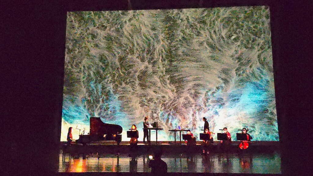 2024 NTT Arts NOVA張方禹╳韓承燁《December Nite》彩排演出精彩畫面。(圖/陳惠玲攝)