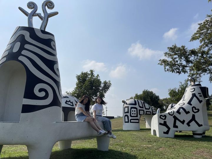 西拉雅公共雕塑藝術是菱角殼製成!創意榮獲2024美國繆斯國際設計大獎