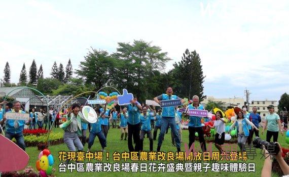 (有影片)/春暖花開‧花現臺中場!台中區農業改良場開放日周六登場