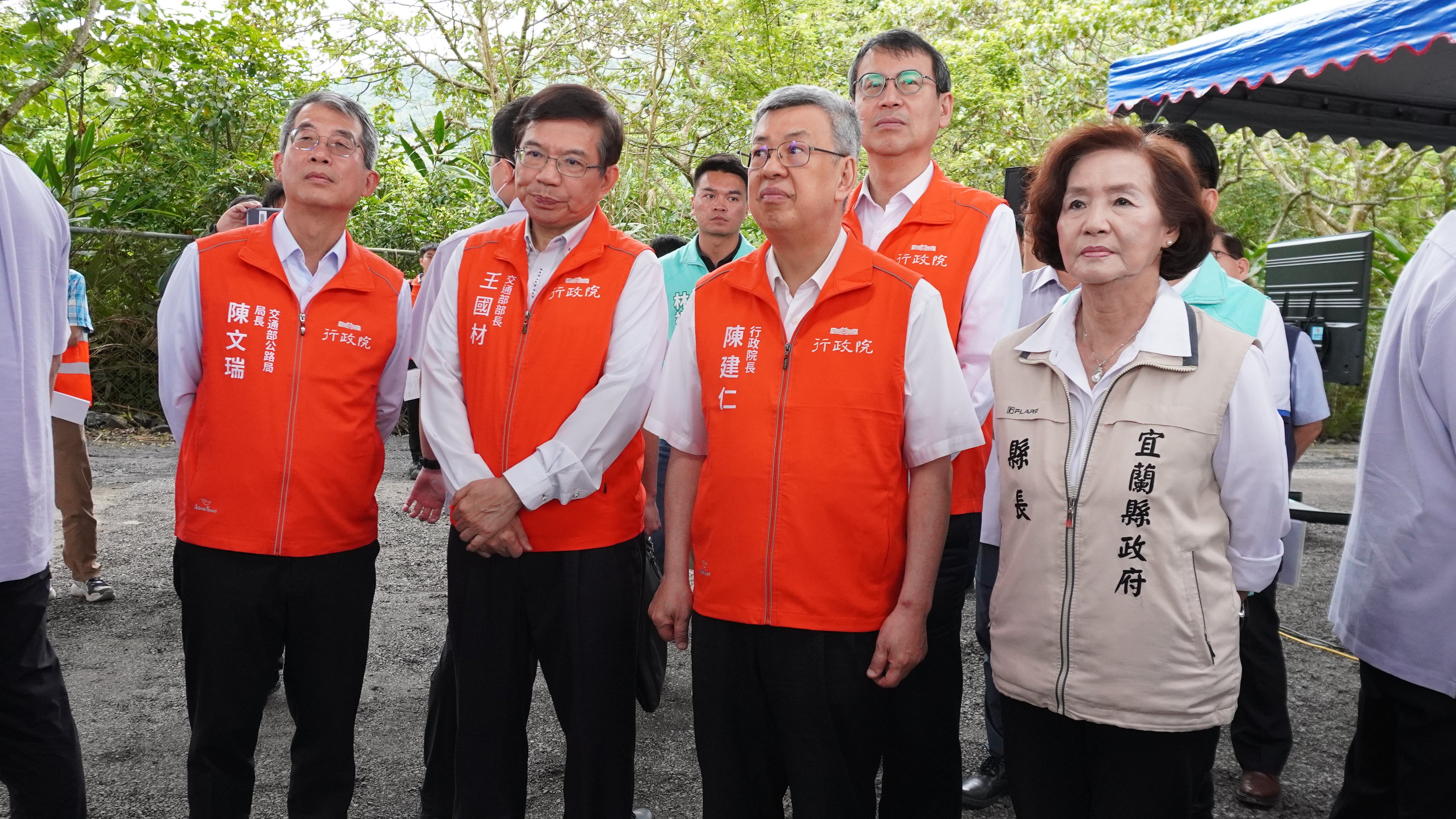 行政院長陳建仁指出,中央有良好重建復原方案,現就要進行,經盤點預算逾200億元,可投入災區重建復原工作。林泊志攝