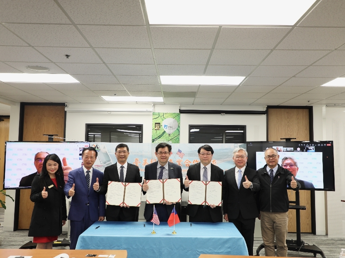 嘉義縣長翁章梁率隊赴美再增合作網絡 工研院將助無人機國家隊進攻國際市場