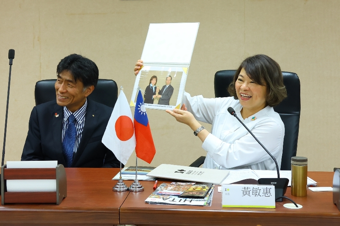 日田扶輪社蒞府拜會 再續18年前友誼 深化台日關係