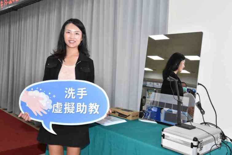 ▲陳貞伶總經理表示，期待透過潔淨手部AI辨識模型，把手洗乾淨的這件小事，創造對這個環境更大的服務。（彰基醫院提供）
