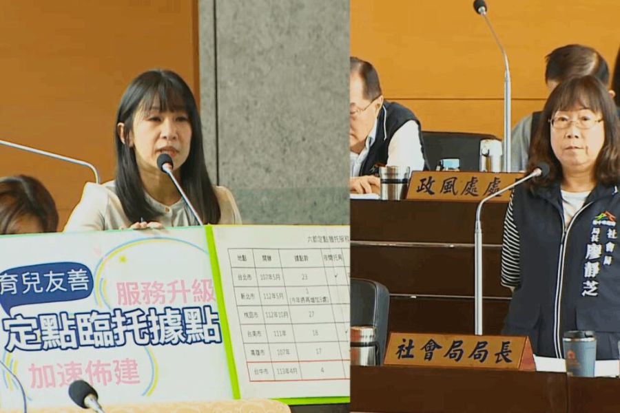 6都唯台中沒有「孕婦產檢交通補助」 謝家宜:與媽媽市長口號不相符 233 照片來源:台中市議會直播截圖