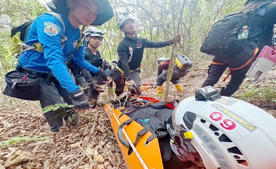 好樣的!《ORT叢林搜索救援專長班》驗收日山區天候惡劣 參訓學員不畏惡雨安全完勝