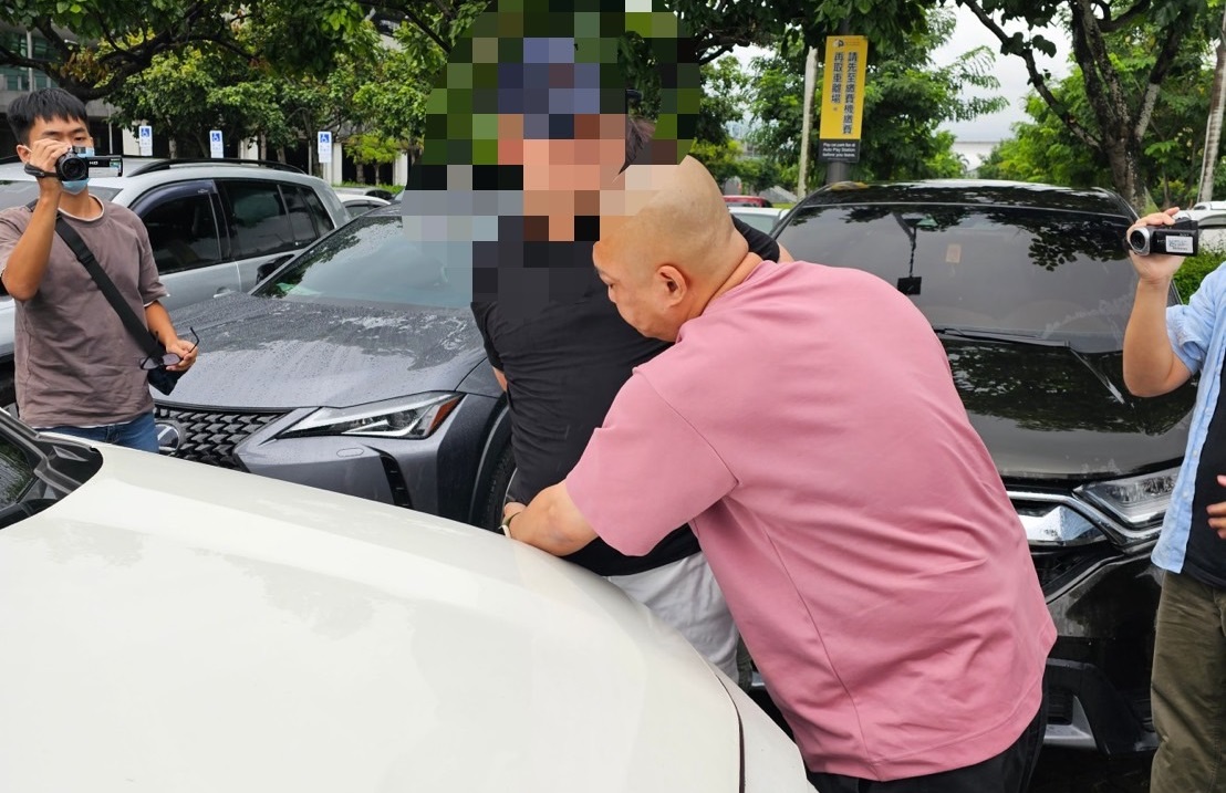 ▲圖說:警方趁曾嫌再次搭乘高鐵運毒時,於高鐵站前將其拘捕到案 (圖/台中市政府提供)